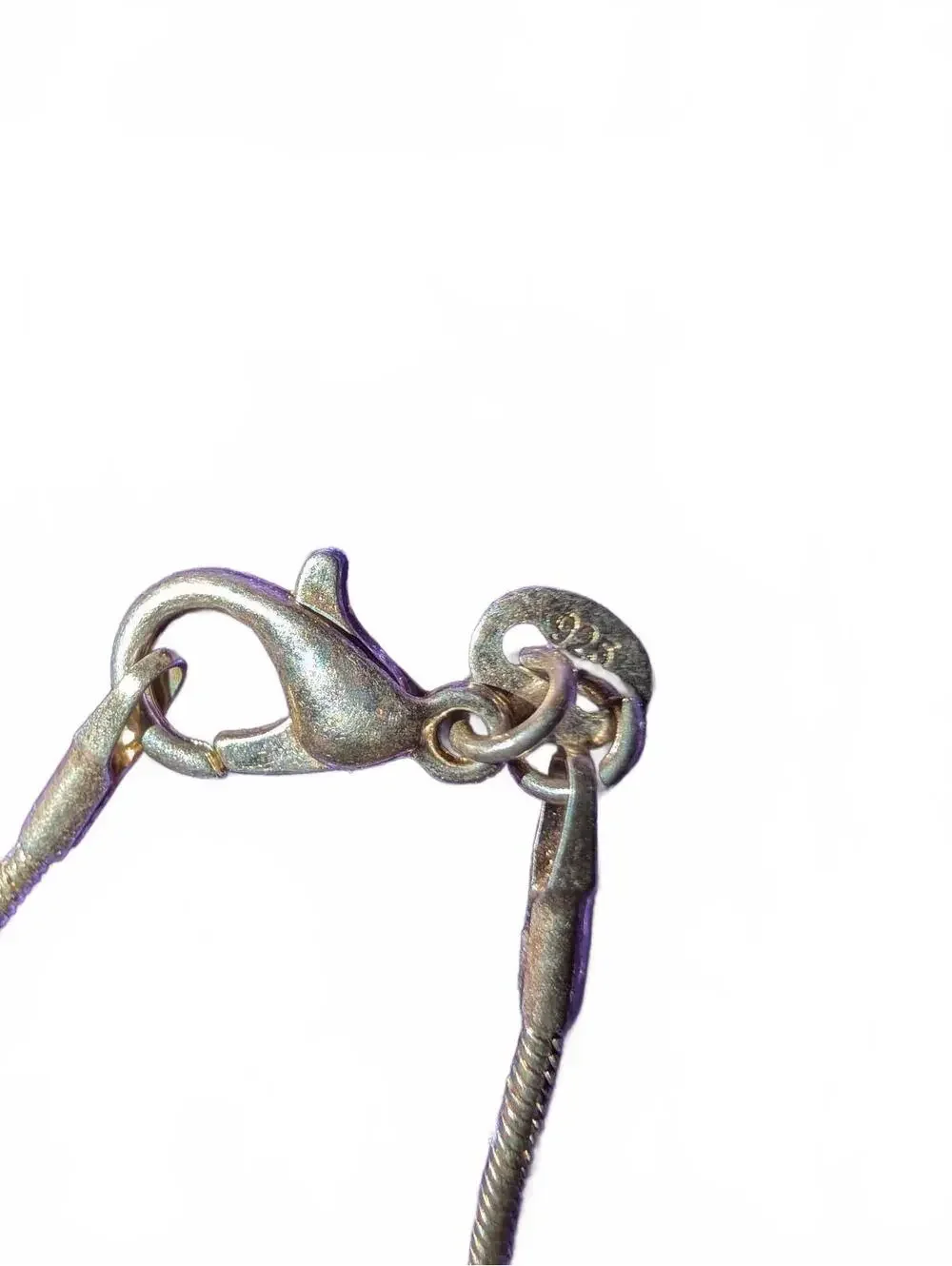 Sterling Silver Snake Chain Necklace 18 inches